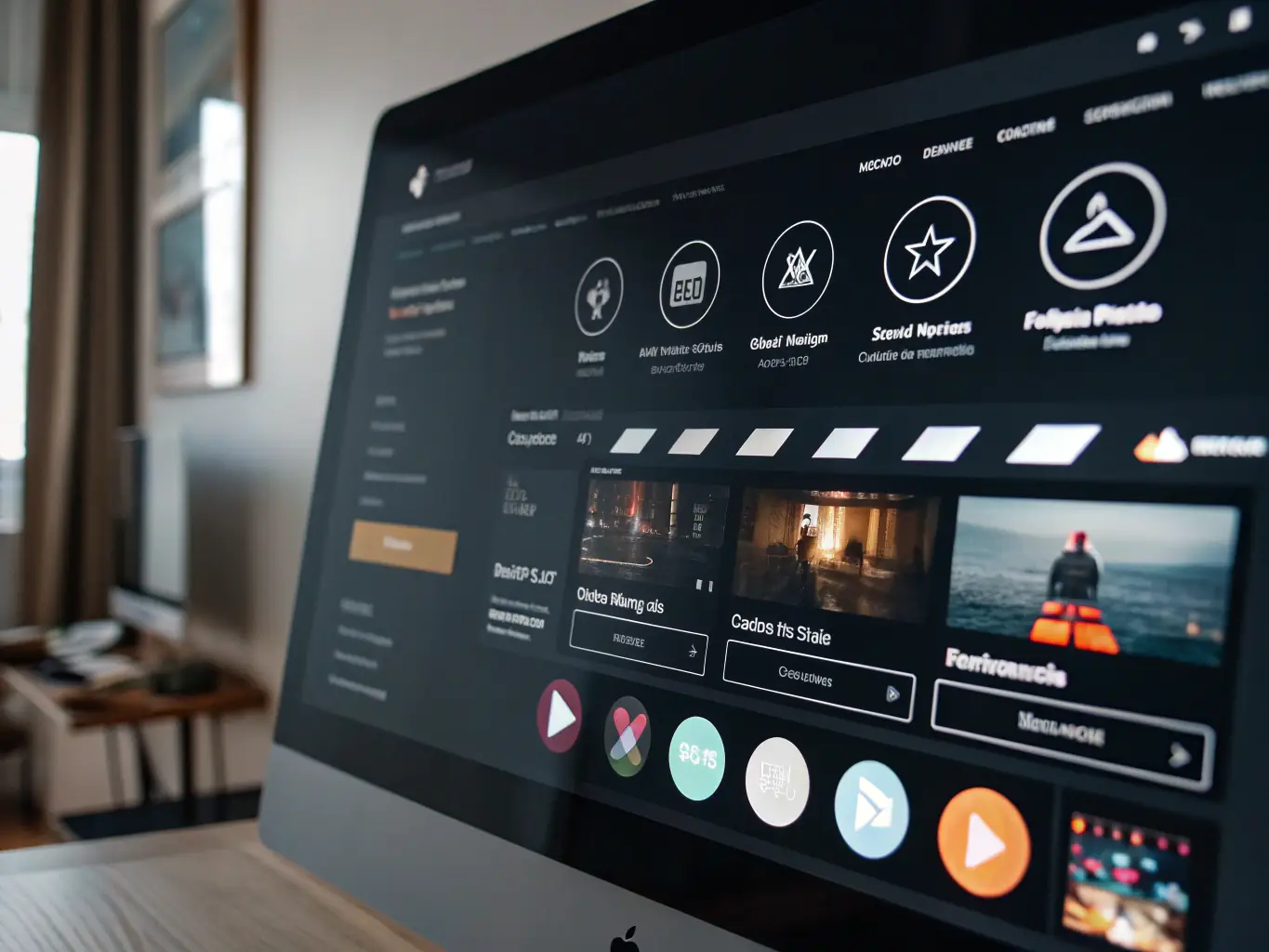 A screenshot of a modern, responsive educational website homepage with interactive features and resource sections, representing the Dynamic Educational Websites.